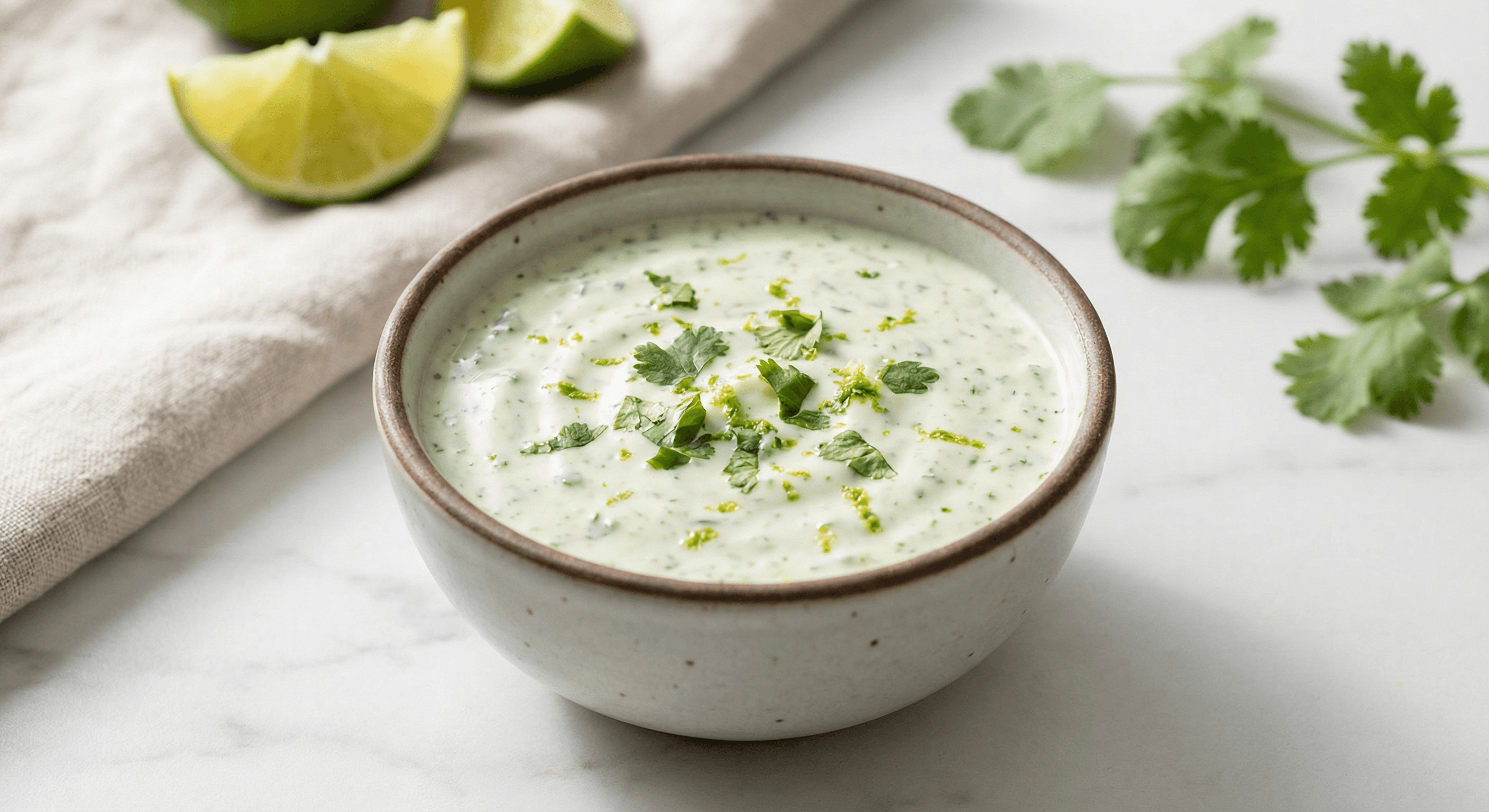 Cilantro Lime Crema